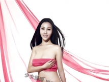 G奶嫩模苏梓玲粉红丝写真[12p]